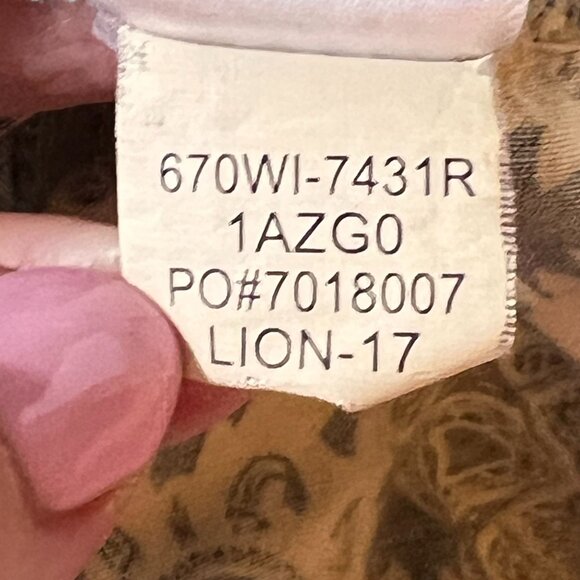 One World Boho Tunic Embroidered Peasant Gypsy Top Paisley Lg Smocked Waist - Picture 11 of 14